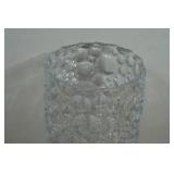 Vintage Bohemian Bubble Glass Vase from Czech Republic