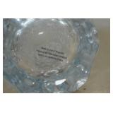 Vintage Bohemian Bubble Glass Vase from Czech Republic