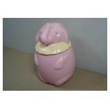 Vintage Shawnee Pottery Pink Elephant Cookie Jar
