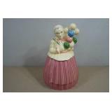 Vintage Pottery Guild of America Balloon Lady Cookie Jar