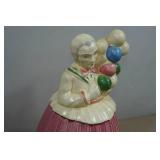 Vintage Pottery Guild of America Balloon Lady Cookie Jar