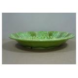 Vintage Royal Haeger Green Drip Glaze Ashtray