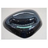 Vintage Royal Haeger Black Crystalline Glaze Ashtray