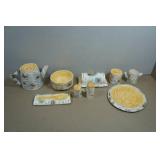 Vintage Department 56 'Birch Bark' Ceramic Dinner Set