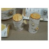 Vintage Department 56 'Birch Bark' Ceramic Dinner Set