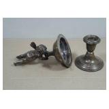 Candle Holders - One is Weighted Sterling Silver