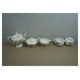 Vintage Porcelain Tea Service Pieces