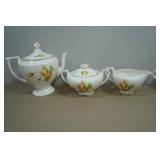 Vintage Porcelain Tea Service Pieces