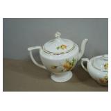 Vintage Porcelain Tea Service Pieces