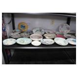 Assorted Decorative Plates