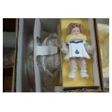 Vintage Danbury Mint 'Sailor Girls' Shirley Temple Two of a Kind Collection