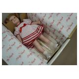 Vintage Danbury Mint Shirley Temple 'Stand Up and Cheer' Porcelain Doll
