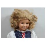 Vintage Danbury Mint Shirley Temple Heidi Porcelain Doll