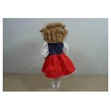 Vintage Danbury Mint Shirley Temple Heidi Porcelain Doll