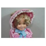 Vintage Danbury Mint Sherley Temple Porcelain Doll 'Little Colonel'