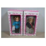 Vintage Ideal Toy Corp Shirley Temple Porcelain Dolls