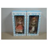 Vintage Ideal Toy Corp Shirley Temple Porcelain Dolls