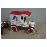 Vintage Ertl Cast Metal Advertising Banks