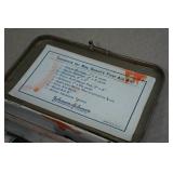 Vintage Johnson & Johnson Boy Scouts of America First Aid Kit