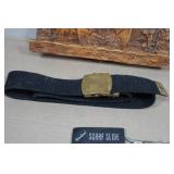 Vintage Cub Scout Hats and Boy Scouts Neckerchief and Belt Buckles