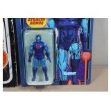 Retro Style Iron Man and Cara Dune Action Figures