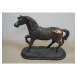 Antique Cast Iron Horse Sculpture