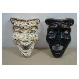Ceramic Theatrical Masks