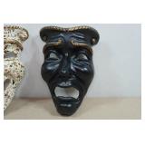 Ceramic Theatrical Masks
