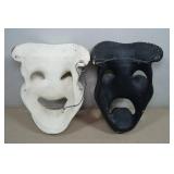 Ceramic Theatrical Masks
