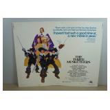 Original 1973 The Three Muskateers Movie Poster