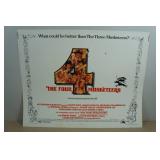 Original 1974 The Four Muskateers Movie Poster