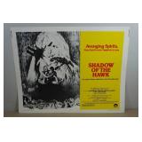 Vintage 1976 Shadow of the Hawk Movie Poster