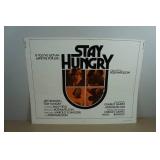 Original 1976 Stay Hungry Movie Poster
