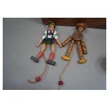 Vintage Storage Boxes and Figurines