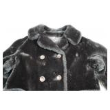 Vintage Borgana Sportowne Faux Fur Coat