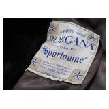 Vintage Borgana Sportowne Faux Fur Coat
