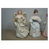 Assorted Decorative Victorian Lady Figurines