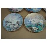 Lena Liu 'On Wings Of Snow' Series Collectors Plates