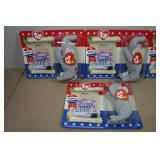 McDonalds TY Beanie Babies - Liberty Trio