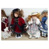 Vintage Heritage Mint Porcelain Dolls