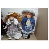 Vintage Heritage Mint Porcelain Dolls