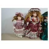 Vintage Porcelain Dolls