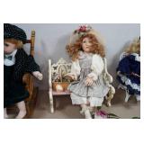Vintage Porcelain Dolls