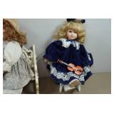 Vintage Porcelain Dolls