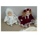 Vintage Porcelain Dolls