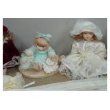 Vintage Porcelain Dolls