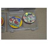Collectors Cards and Coca-Cola Pogs - Hersheys, Campbells