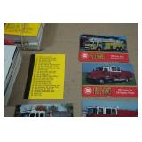 Fire Engines Collectors Cards