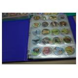 Fire Engine and Coca-Cola Collectors Cards and Pogs
