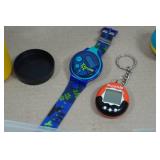 Vintage Toys - Pogs, Tamagotchi, Watch